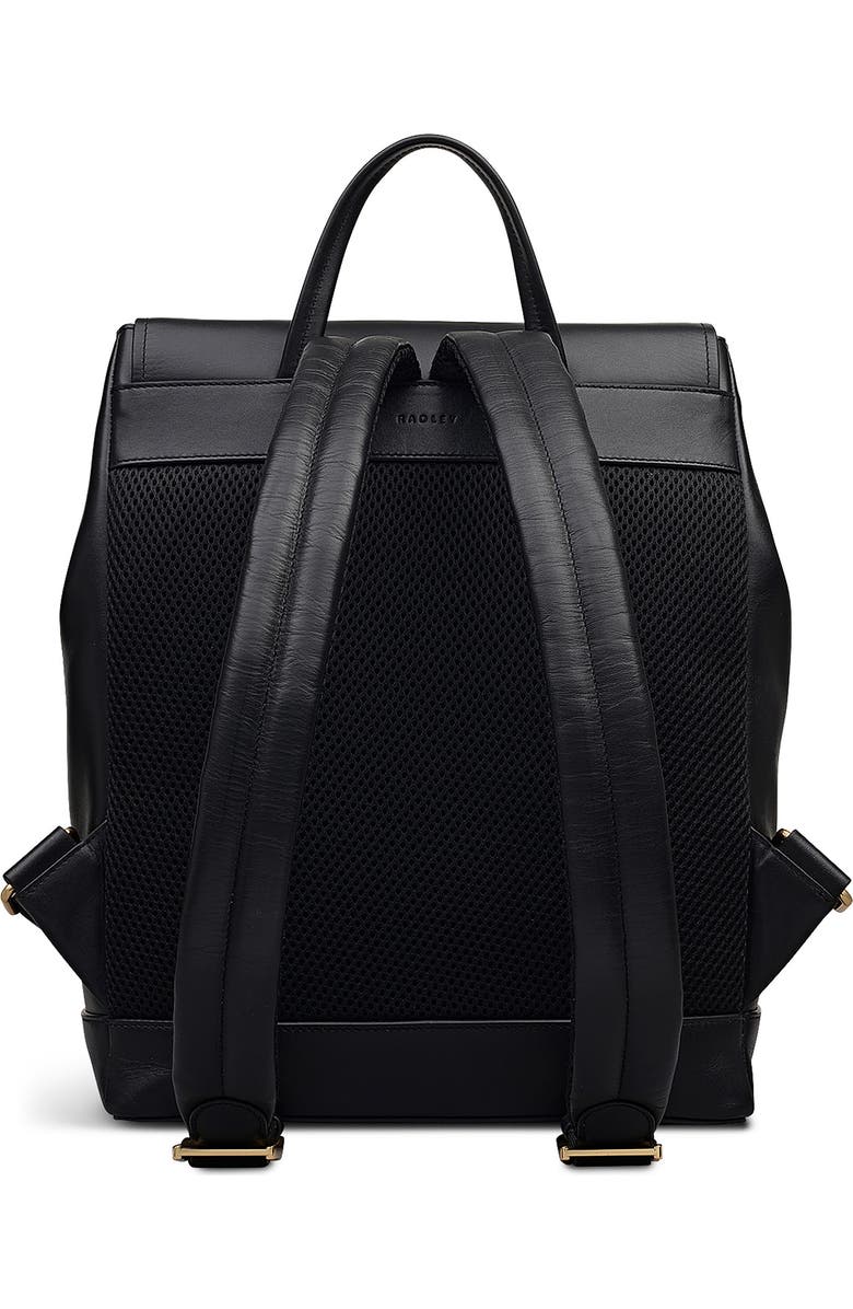 Radley Albion Street Leather Backpack, Alternate, color, Black
