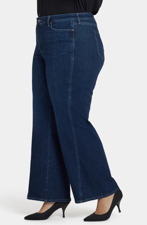Nydj Marilyn High Waist Ankle Straight Leg Jeans In Blue