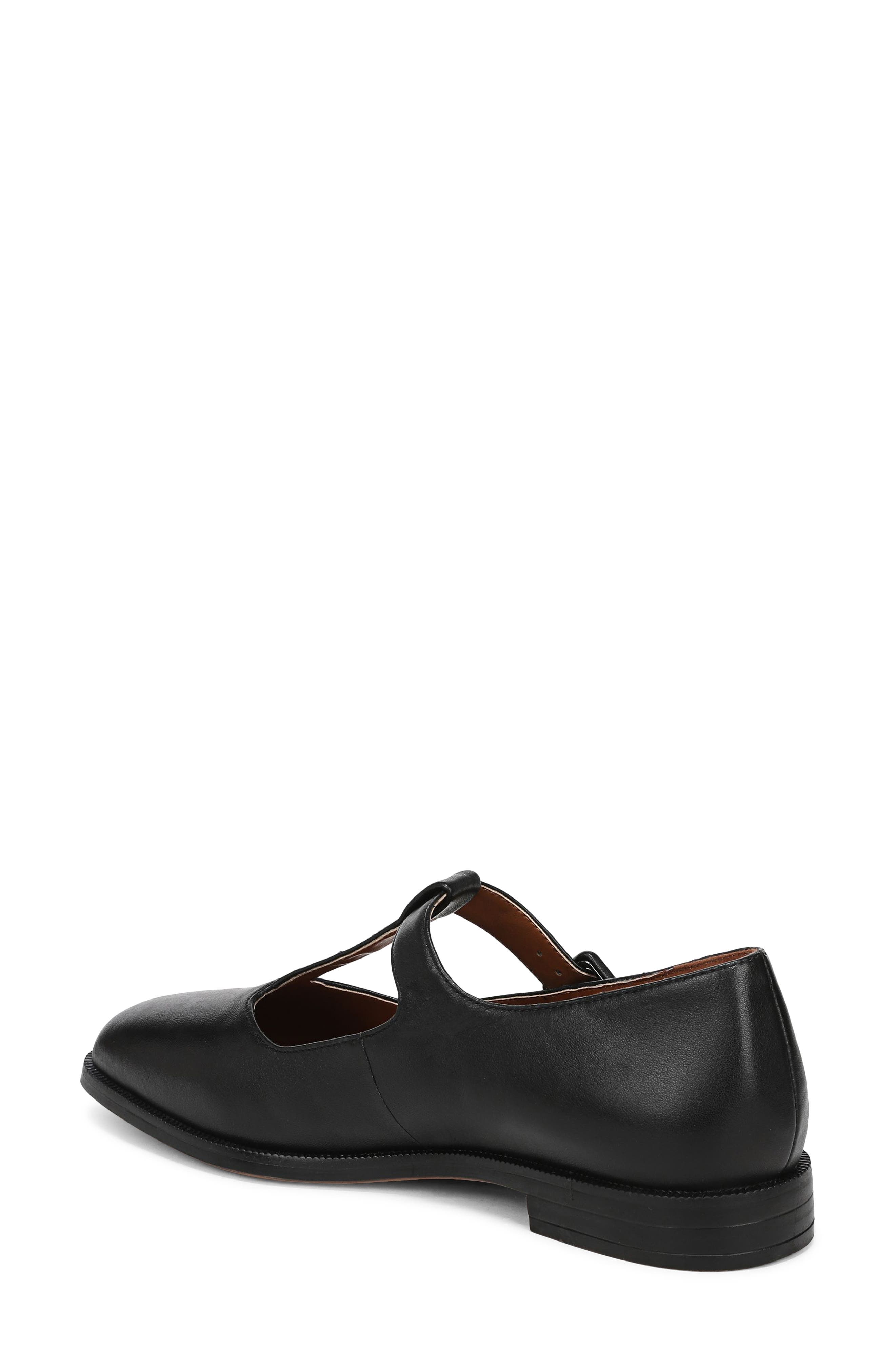 Franco Sarto Kenley T-Strap Flat, Alternate, color, Black