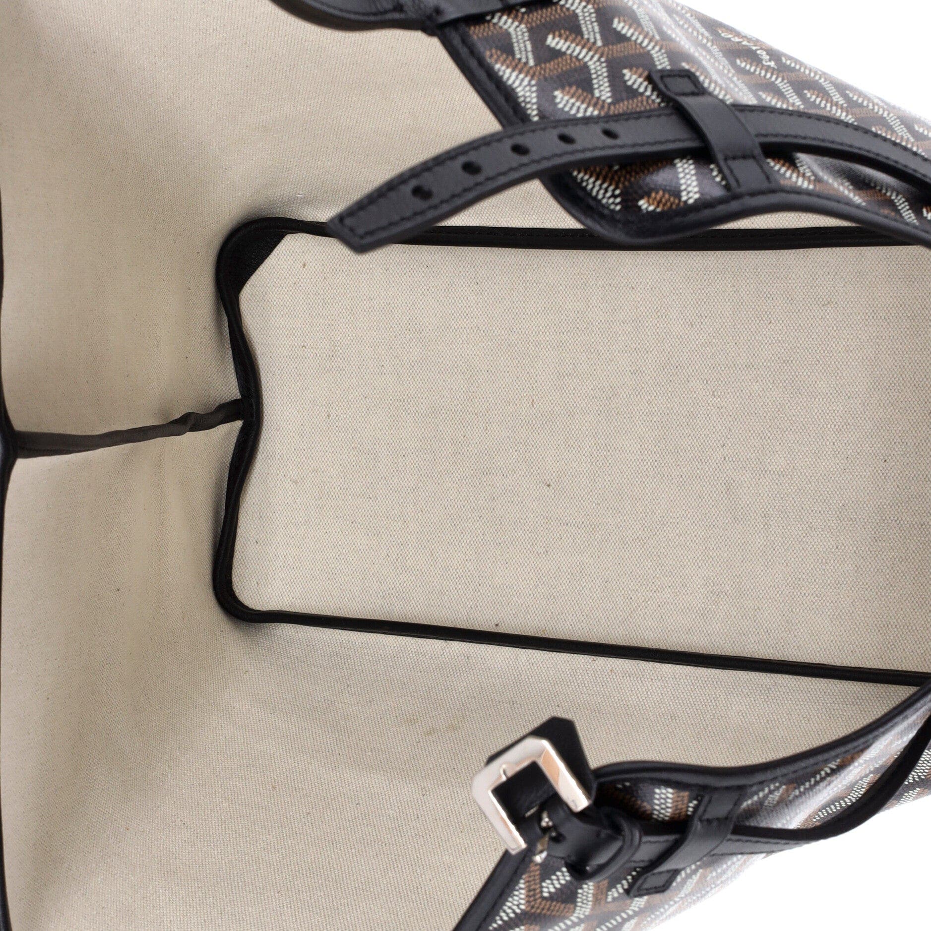 Chien Gris Pet Carrier Tote Coated Canvas, Alternate, color, Black