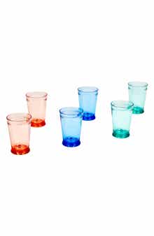 TarHong Tritan Scallop Set of 6 Tumblers