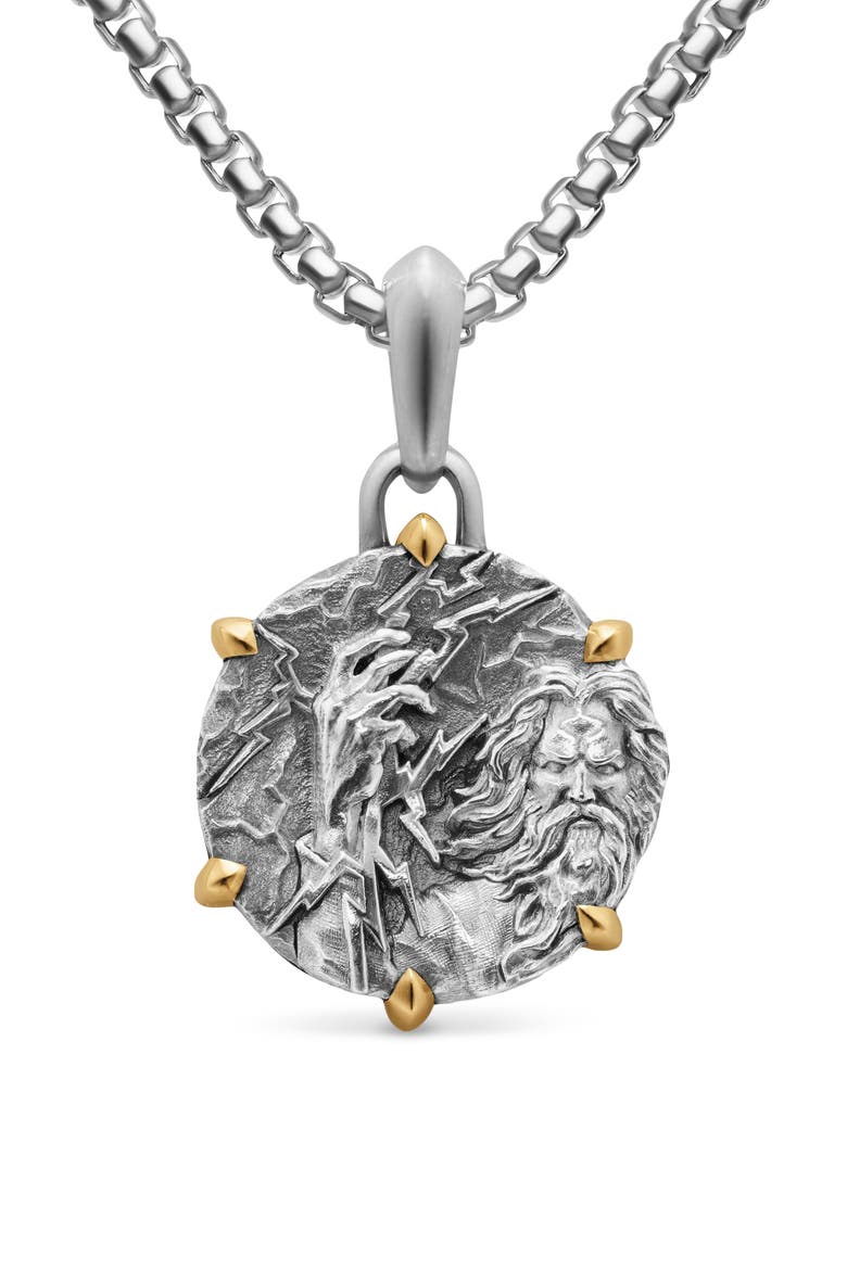 Zeus Amulet Enhancer, Alternate, color, SILVER