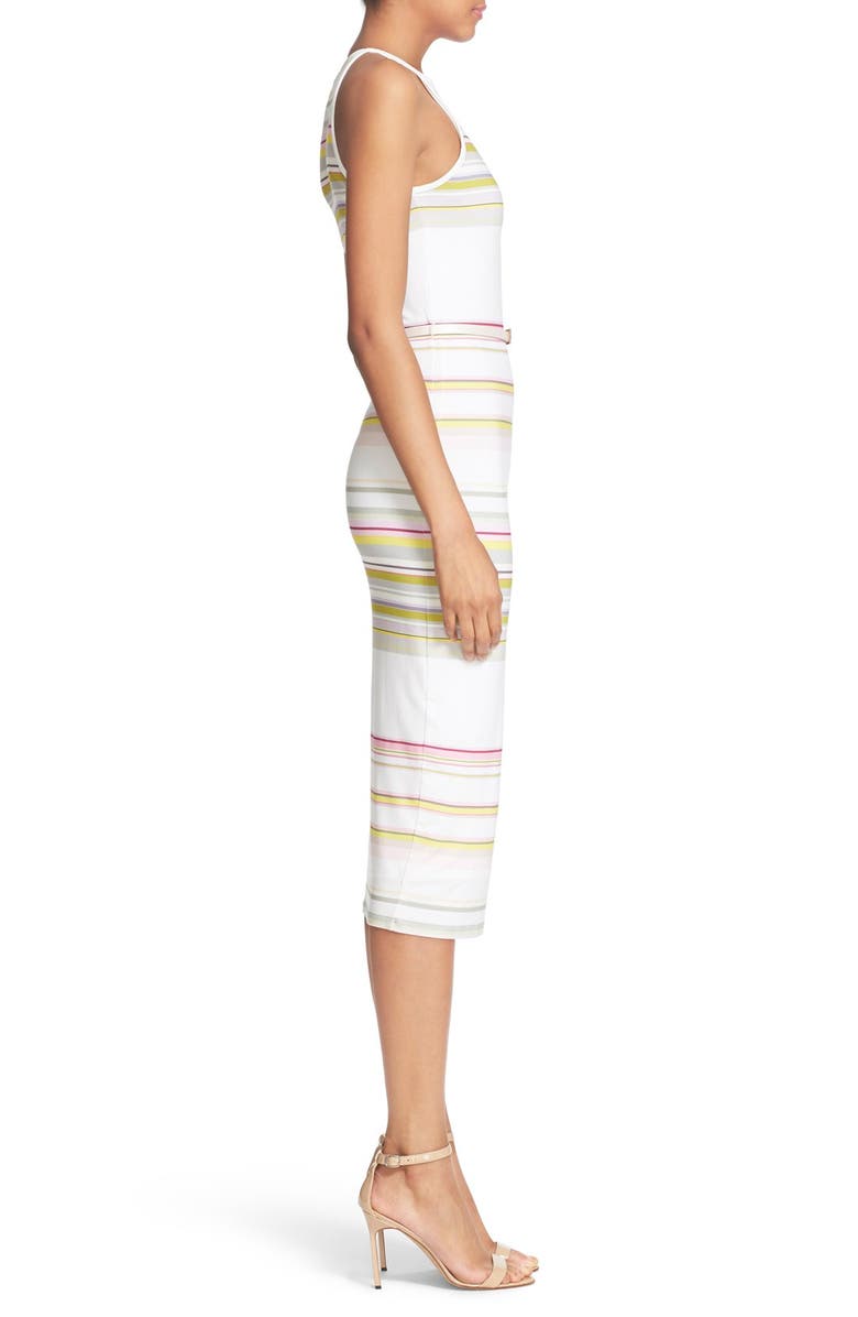 Ted Baker London 'Danabel' Stripe Midi Dress, Alternate, color,