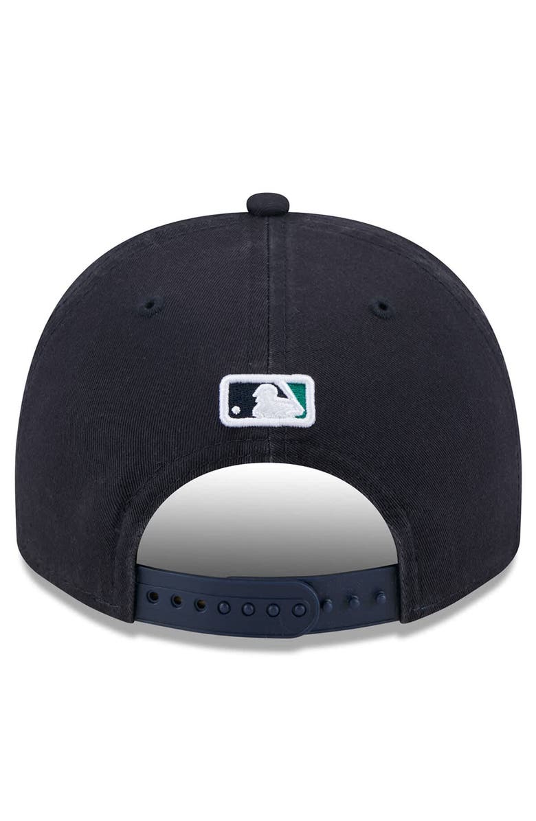 New Era Men's New Era  Navy Seattle Mariners 2025 Jackie Robinson Day Golfer Adjustable Hat, Alternate, color, 
