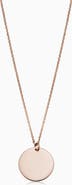 Oradina 14K Gold Manhattan Pendant Necklace