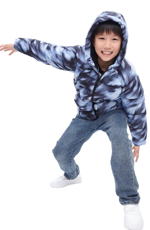 Rokka&rolla Kids' Shield Puffer Jacket In Multi