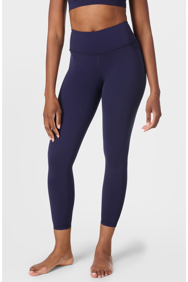 Ultimate Yoga Ankle Leggings, Main, color, MIDNIGHT NAVY BLUE