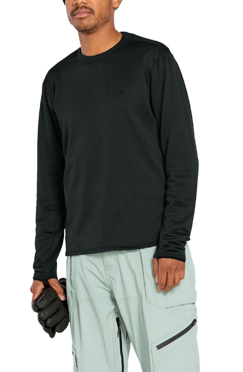 Volcom Gridlock Fleece Long Sleeve T-Shirt, Main, color,