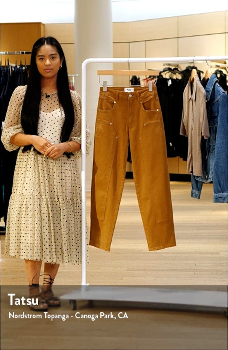 Alexis Workwear High Waist Barrel Pants, sales video thumbnail