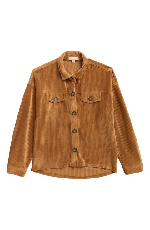 Kids' Corduroy Shirt Jacket