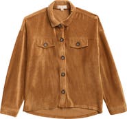 Walking on Sunshine Kids' Corduroy Shirt Jacket