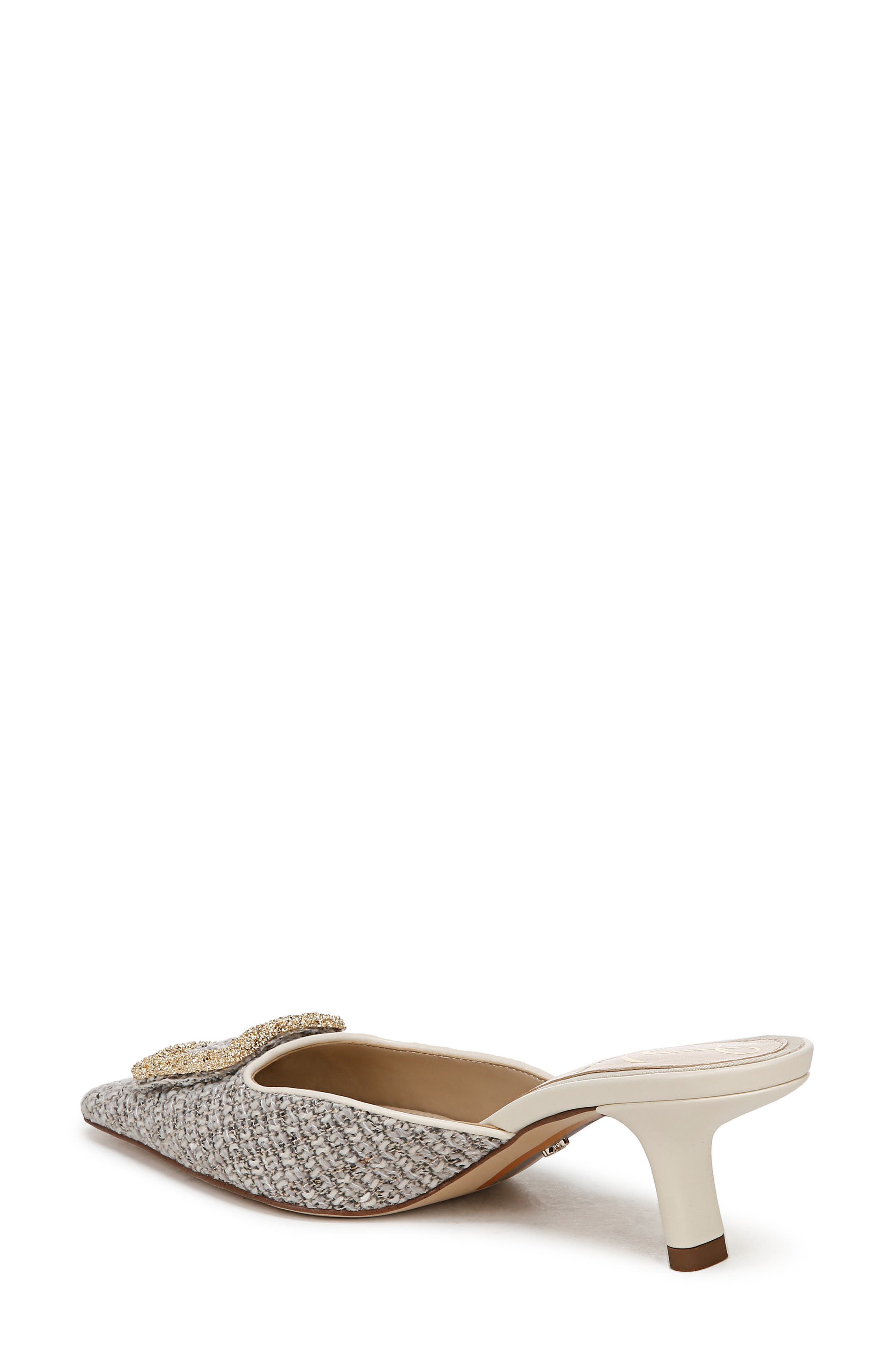 Sam Edelman Brit Pointed Toe Mule, Alternate, color, Ivory Multi