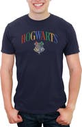 HARRY POTTER Men's Harry Potter Primary Colors Crest Graphic T-Shirt
