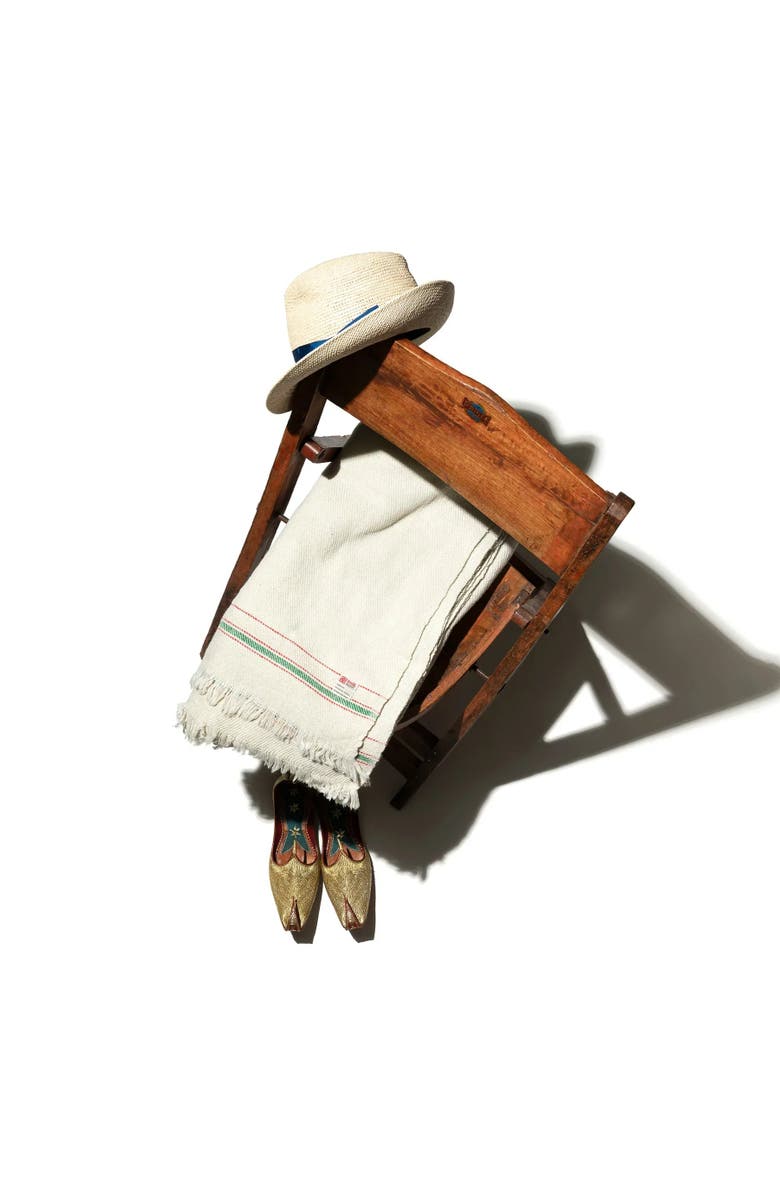 PUEBCO Wool Mix Ivory Blanket, Alternate, color, Ivory