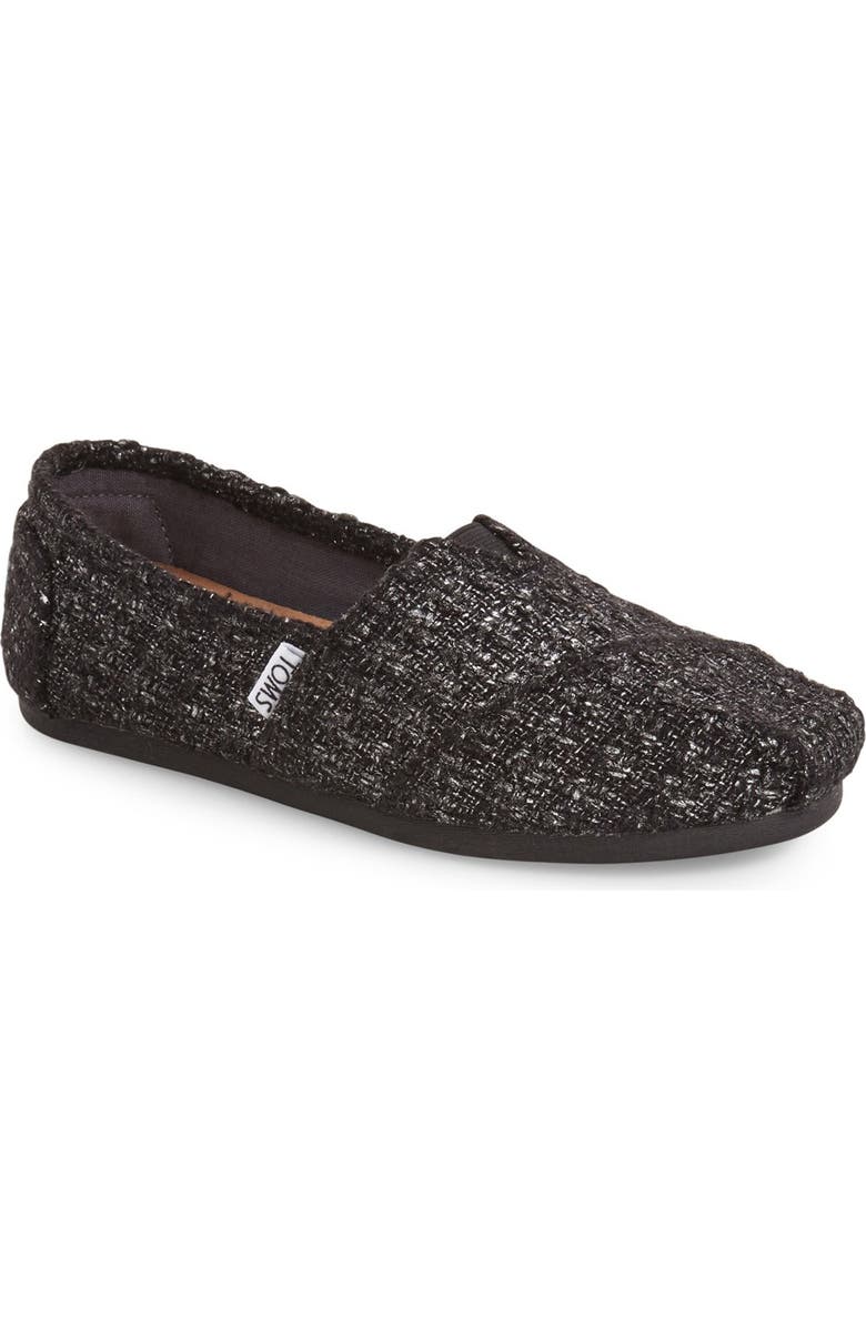 TOMS 'Classic - Glitter' Slip On, Main, color,