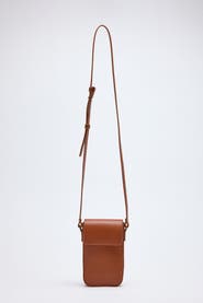 Forever & Always Shoes Ales Bassepi Leather Mini Crossbody Bag
