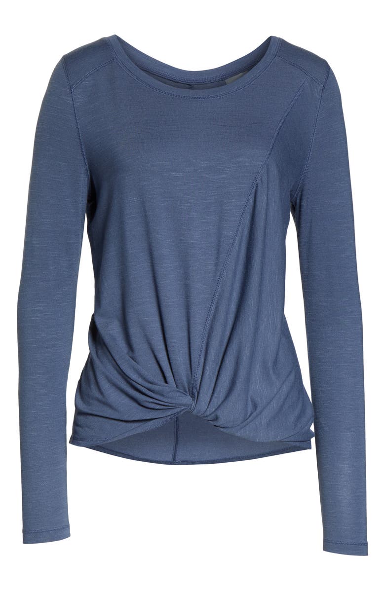 Zella Twisty Turn Tee, Alternate, color, 