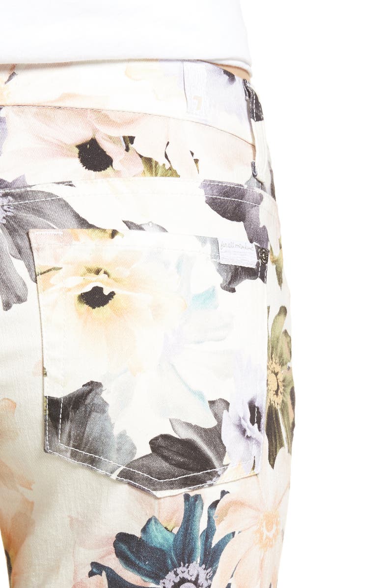 7 For All Mankind <sup>®</sup> The Ankle Skinny Jeans, Alternate, color, 