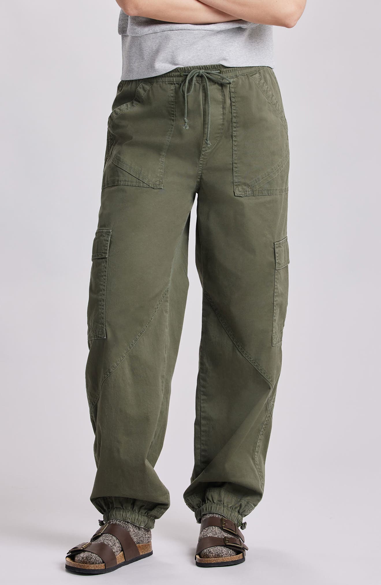 SUPPLIES BY UNIONBAY Kammi Stretch Cotton Twill Cargo Pants