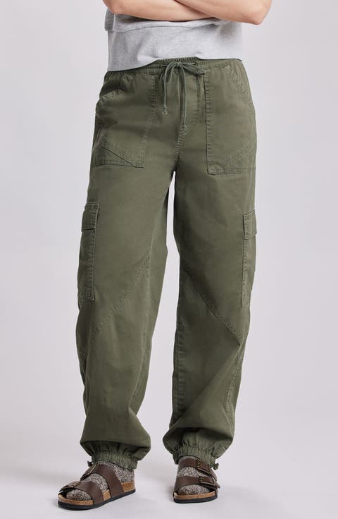 Kammi Stretch Cotton Twill Cargo Pants