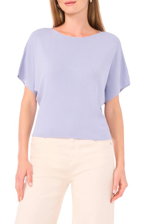 Short Sleeve Crop Sweater