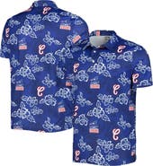 Reyn Spooner Men's Reyn Spooner Navy Chicago White Sox Cooperstown Collection Puamana Print Polo
