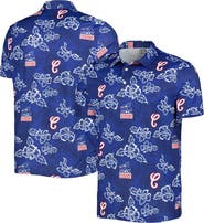 Reyn Spooner Men's Reyn Spooner Navy Chicago White Sox Cooperstown Collection Puamana Print Polo