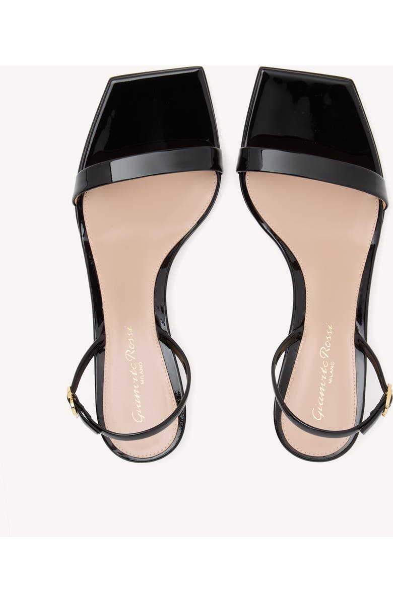 Gianvito Rossi Ribbon Kitten Sandals, Alternate, color,