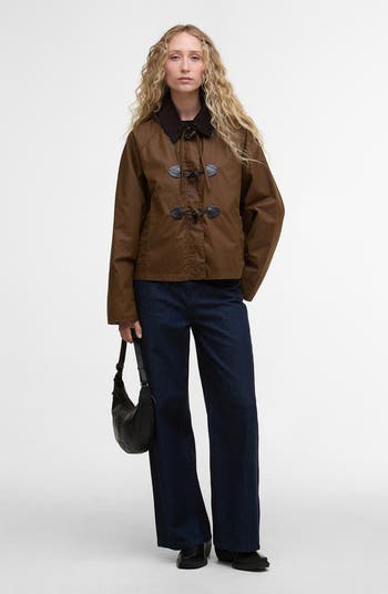 Myra Water Repellent Waxed Cotton Jacket