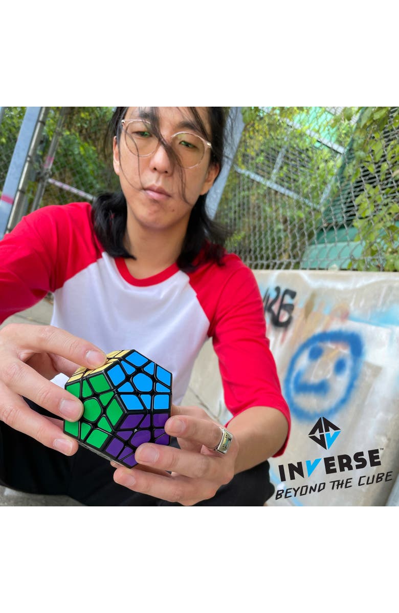 Inverse Novalinx Twist & Solve 12-Sided Handheld Puzzle, Ages 8+, Alternate, color, Multicolored