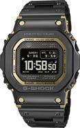 G-SHOCK Full Metal 5000 Series Solar Digital Bluetooth Bracelet Watch, 49.3mm × 43.6mm