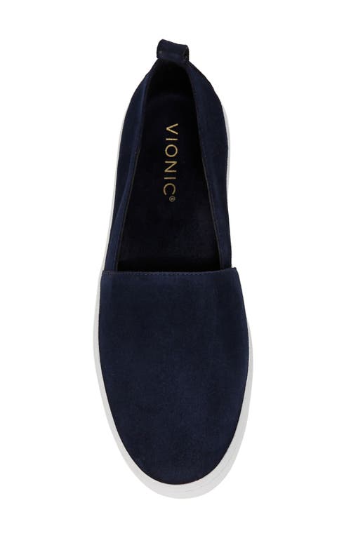 Vionic Uptown Slip-on Sneaker In Navy Blazer/vapor