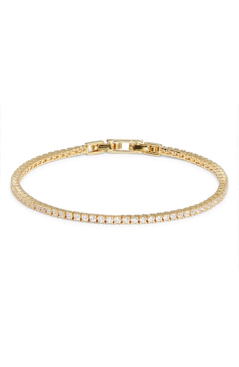 2mm Cubic Zirconia Tennis Bracelet