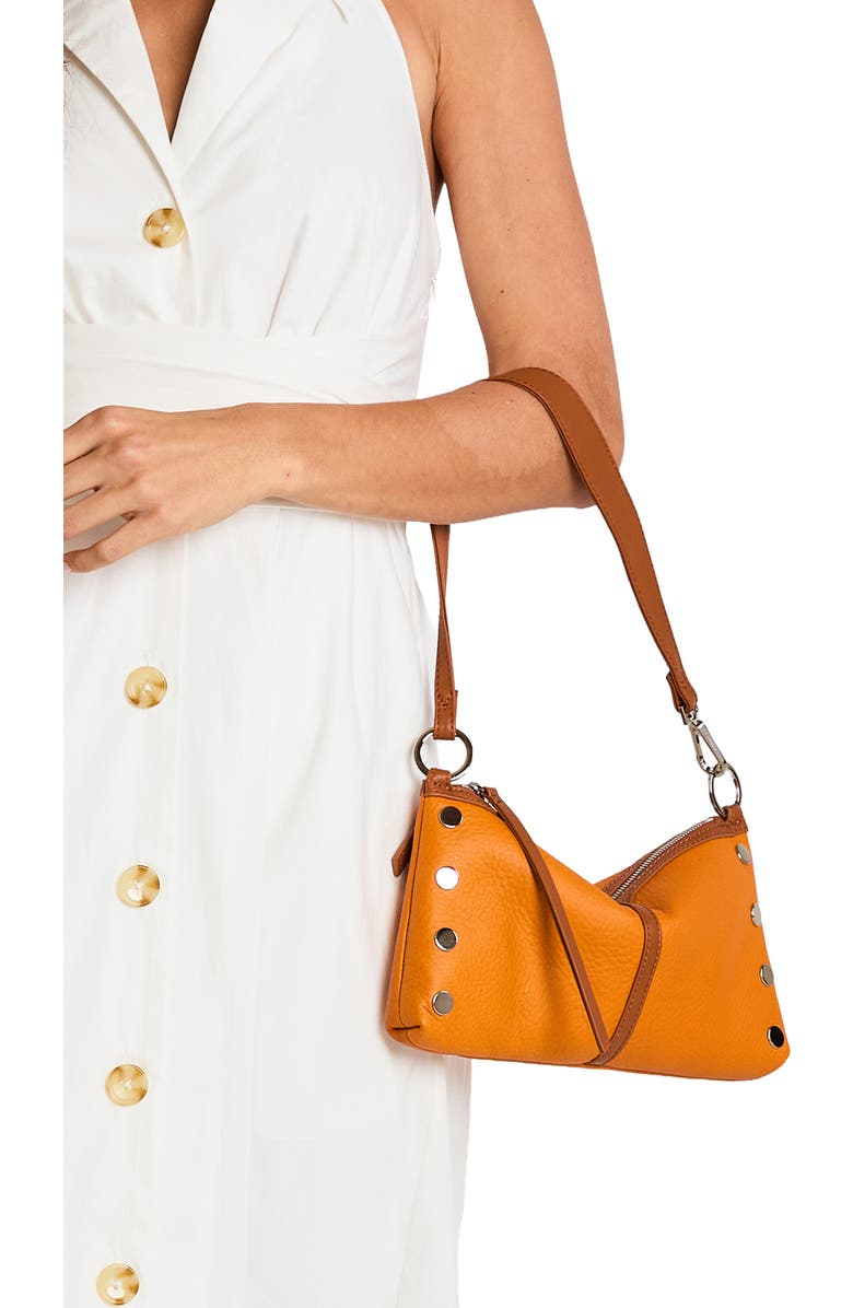 HAMMITT Kyle Shoulder Bag, Alternate, color, Tailored Tangerine/Silver