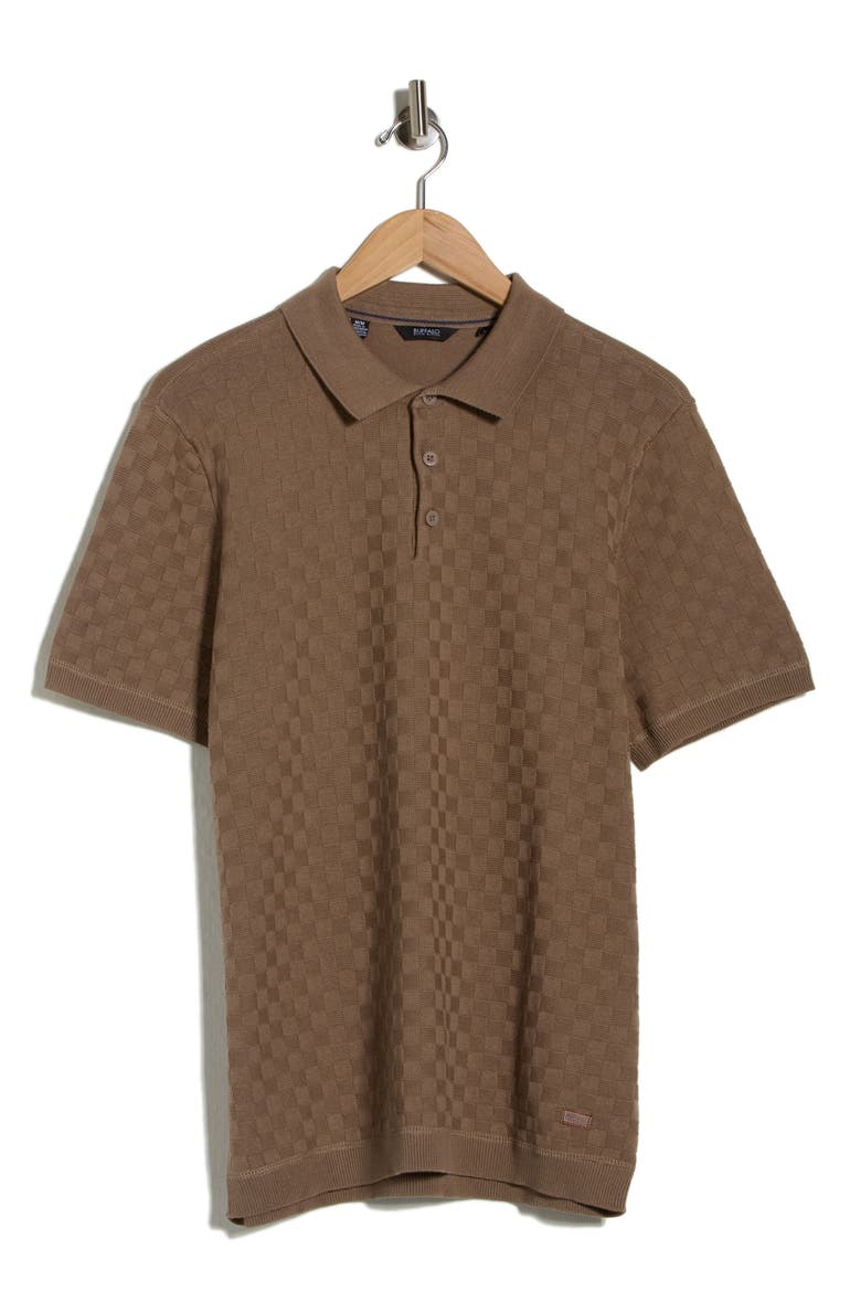 Worsonno Short Sleeve Polo, Alternate, color, LIGHT WALNUT