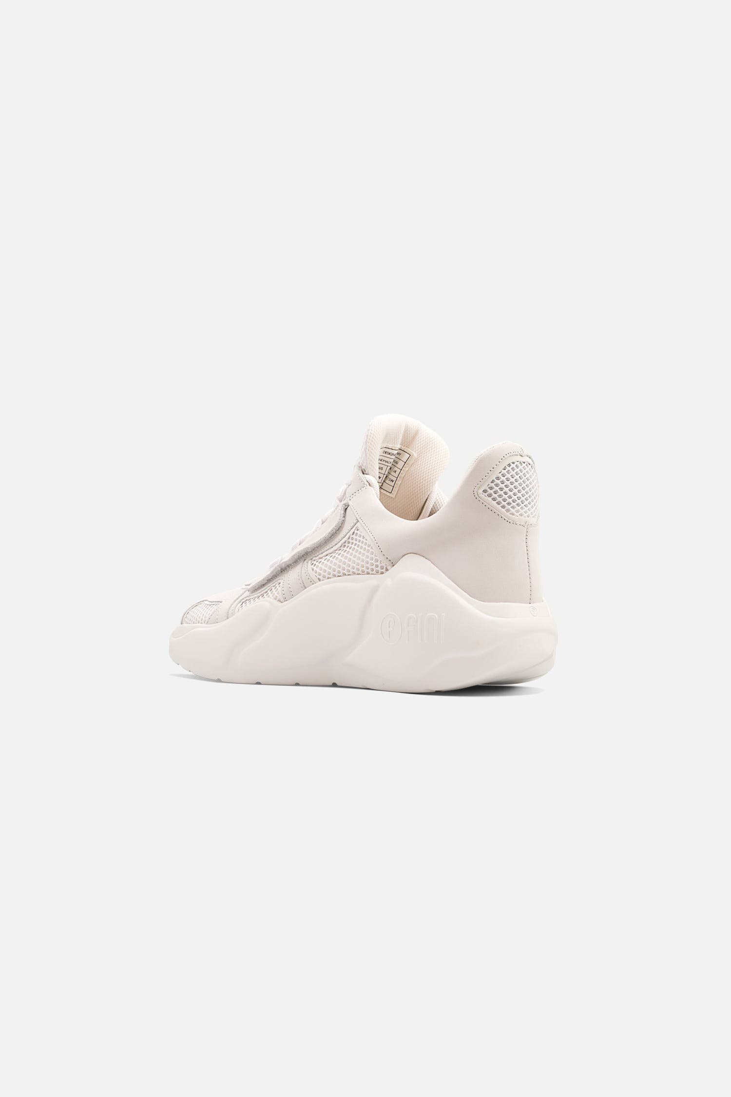 Fini Desiderata White Sneaker  - Unisex, Alternate, color, White