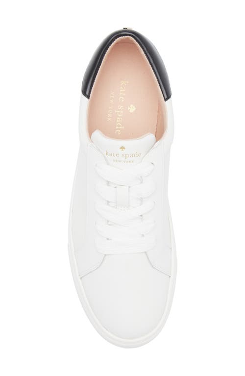 Kate Spade New York Adora Sneaker In Optic White/black