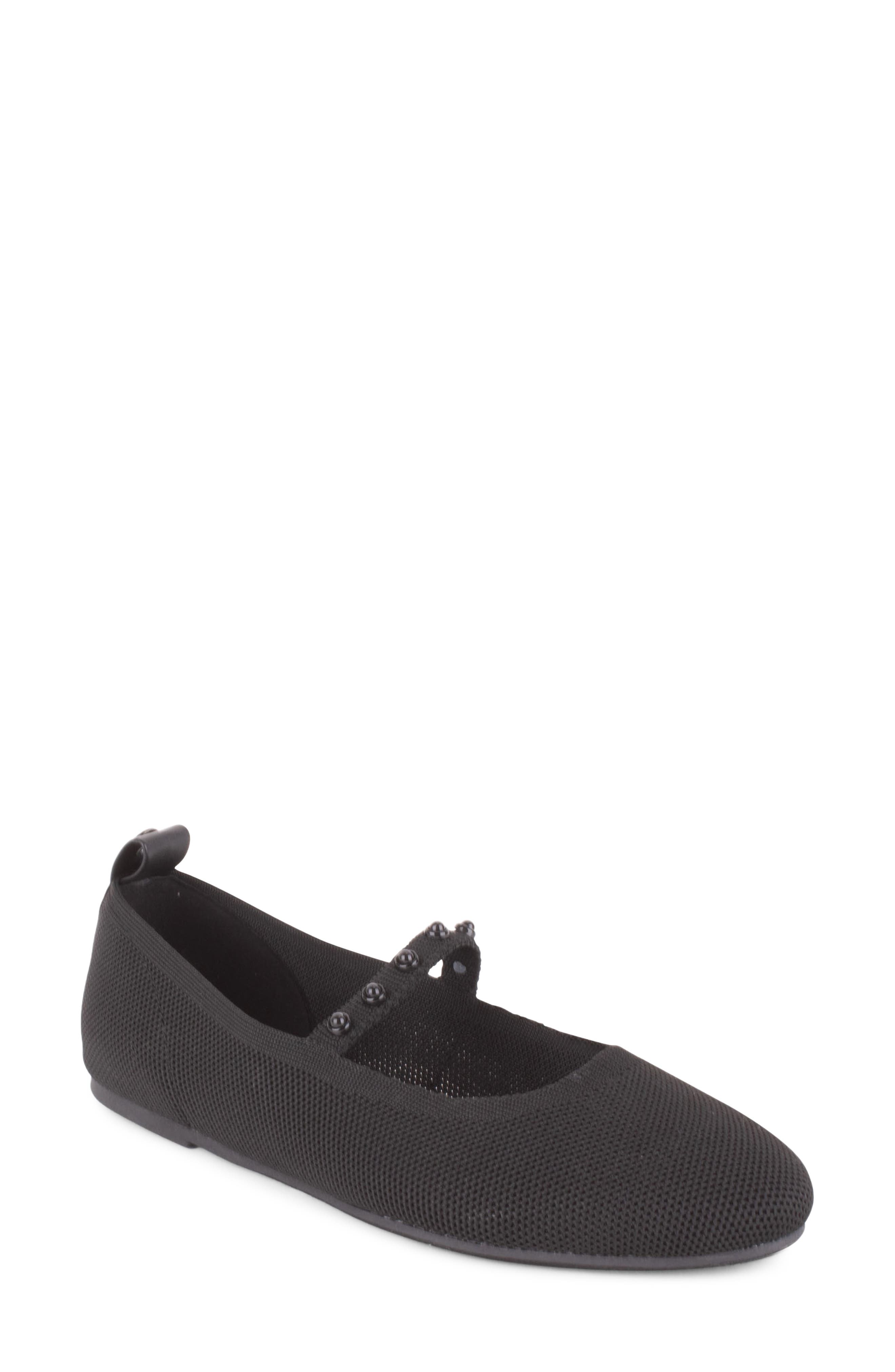 Tahari Madeira Mary Jane Flat, Main, color, Black