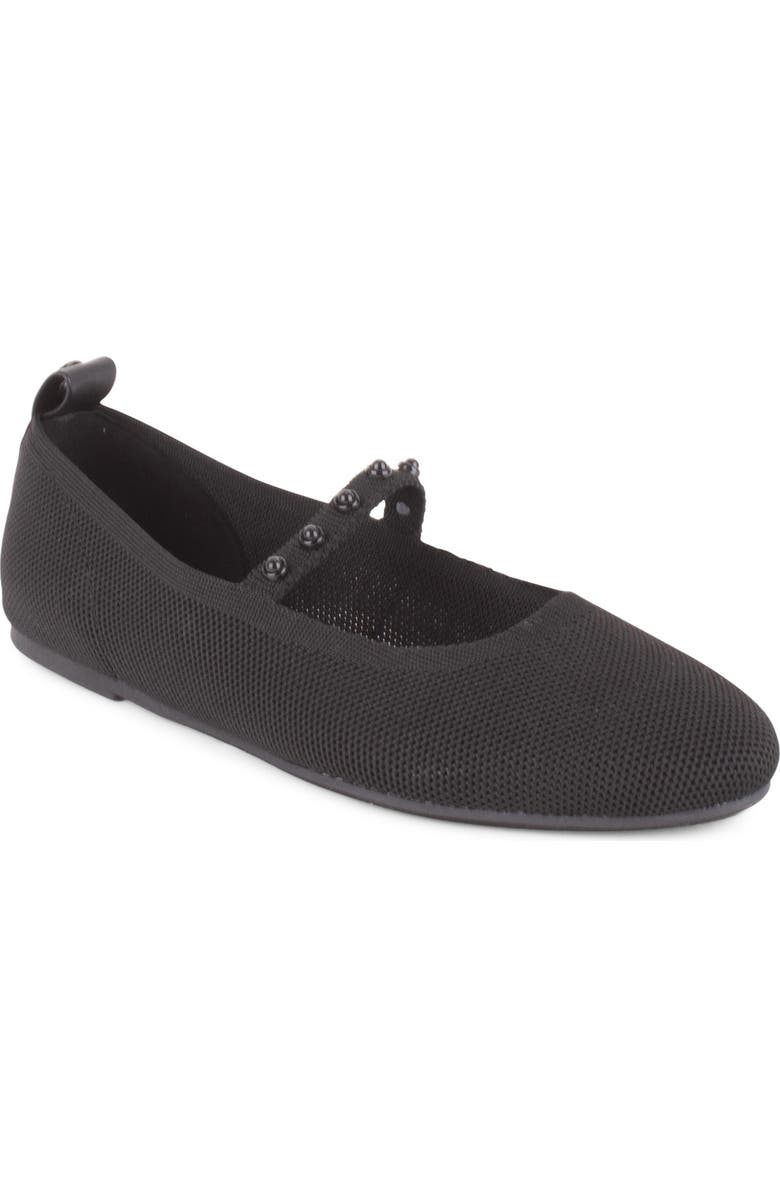 Tahari Madeira Mary Jane Flat, Main, color, Black