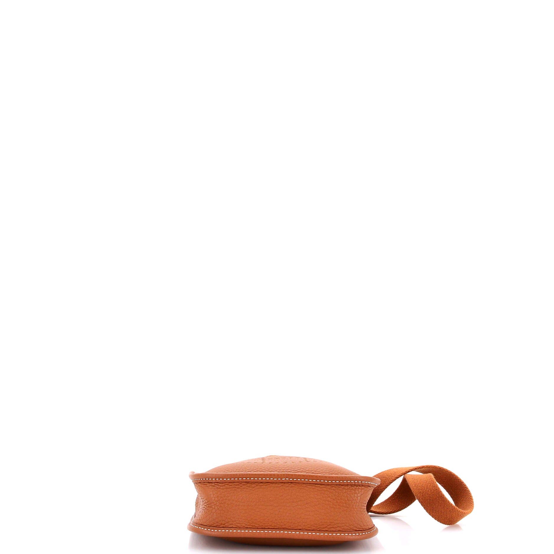 Pre-Owned Hermes Evelyne Bag Gen III Clemence TPM, Alternate, color, Gold