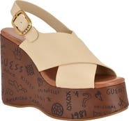 GUESS Yarisel Platform Wedge Sandal