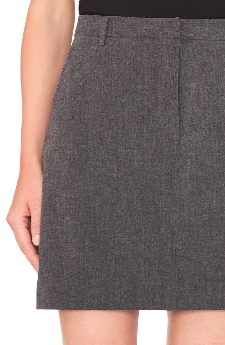 Halogen<sup>®</sup> A-Line Skirt, Alternate, color, Medium Heather Grey