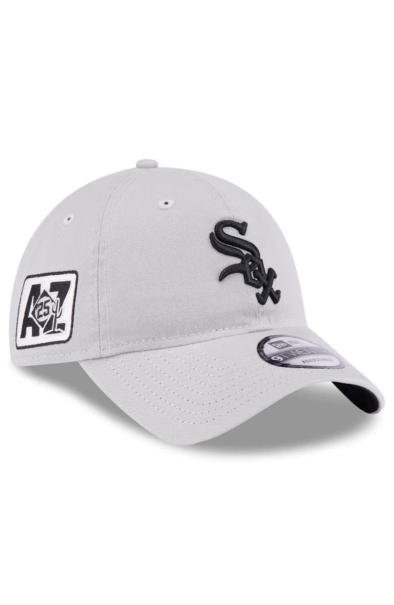 New Era Youth New Era  Gray Chicago White Sox 2025 Spring Training 9TWENTY Adjustable Hat, Main, color, 