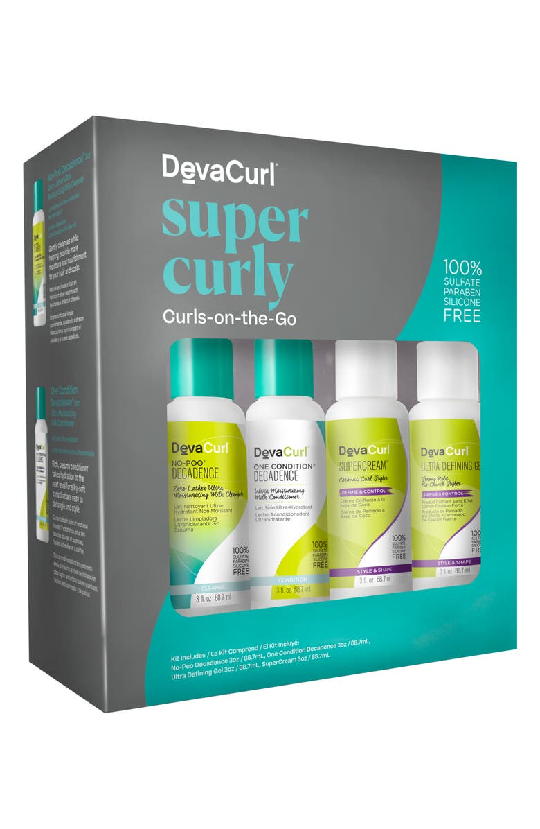 DevaCurl Super Curl On the Go Kit, Main, color, 
