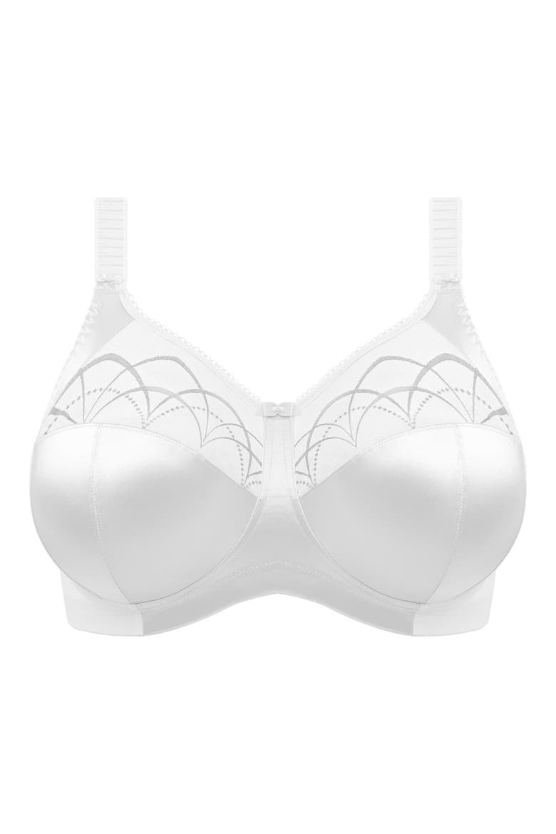 Cate Full Figure Soft Cup Bra, Alternate, color, WHITE
