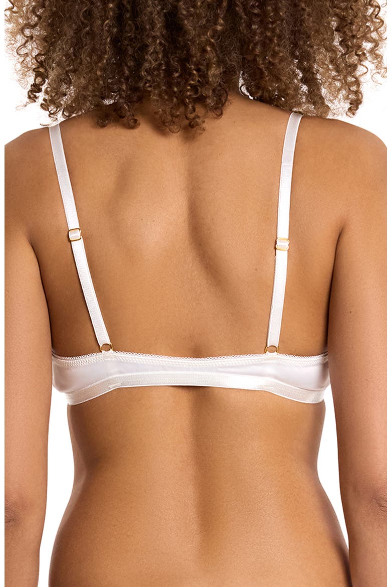 I Do Triangle Bralette, Alternate, color, LIGHT IVORY