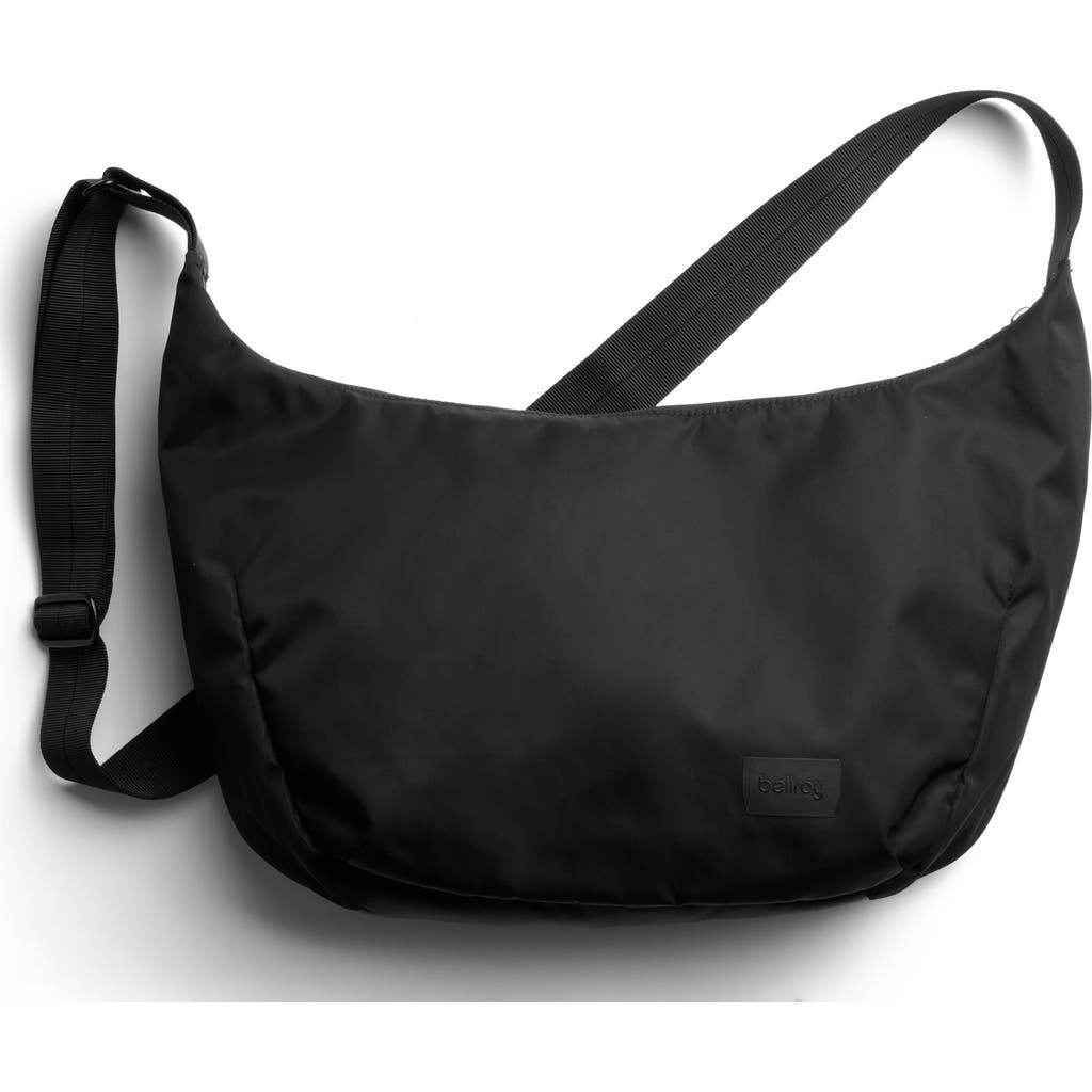 Bellroy Laneway Crescent Crossbody Bag In Black