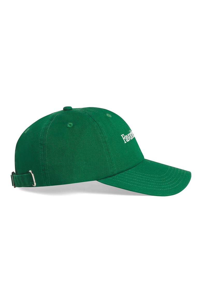 Classic Logo Cotton Twill Baseball Cap, Alternate, color, GREEN