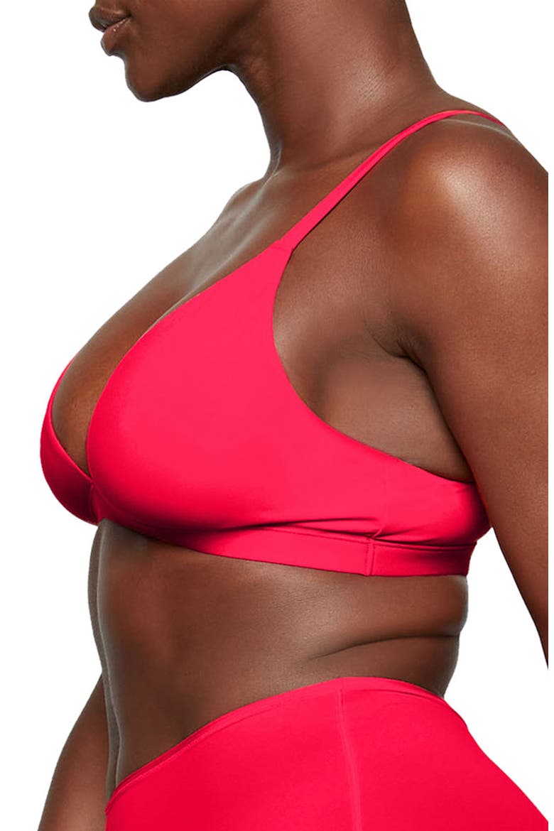 Fits Everybody Assorted 2-Pack Triangle Bralettes, Alternate, color, BRICK MULTI