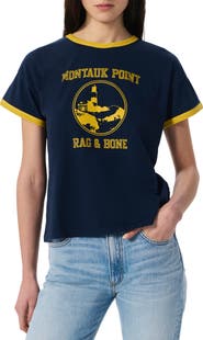 rag & bone Montauk Boxy Ringer T-Shirt